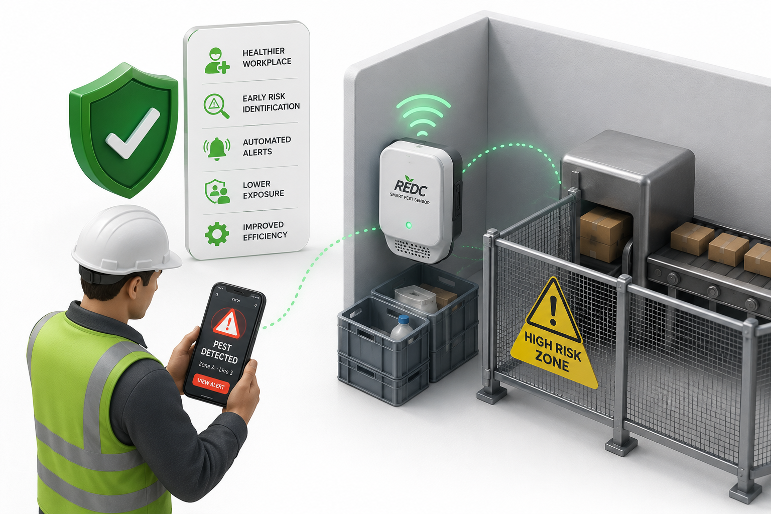 How Smart Pest Control Enhances Worker Safety